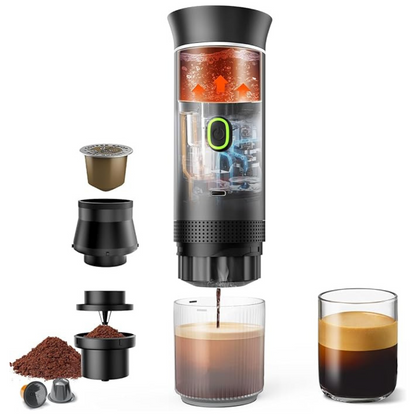 Cafetera portátil 3 en 1